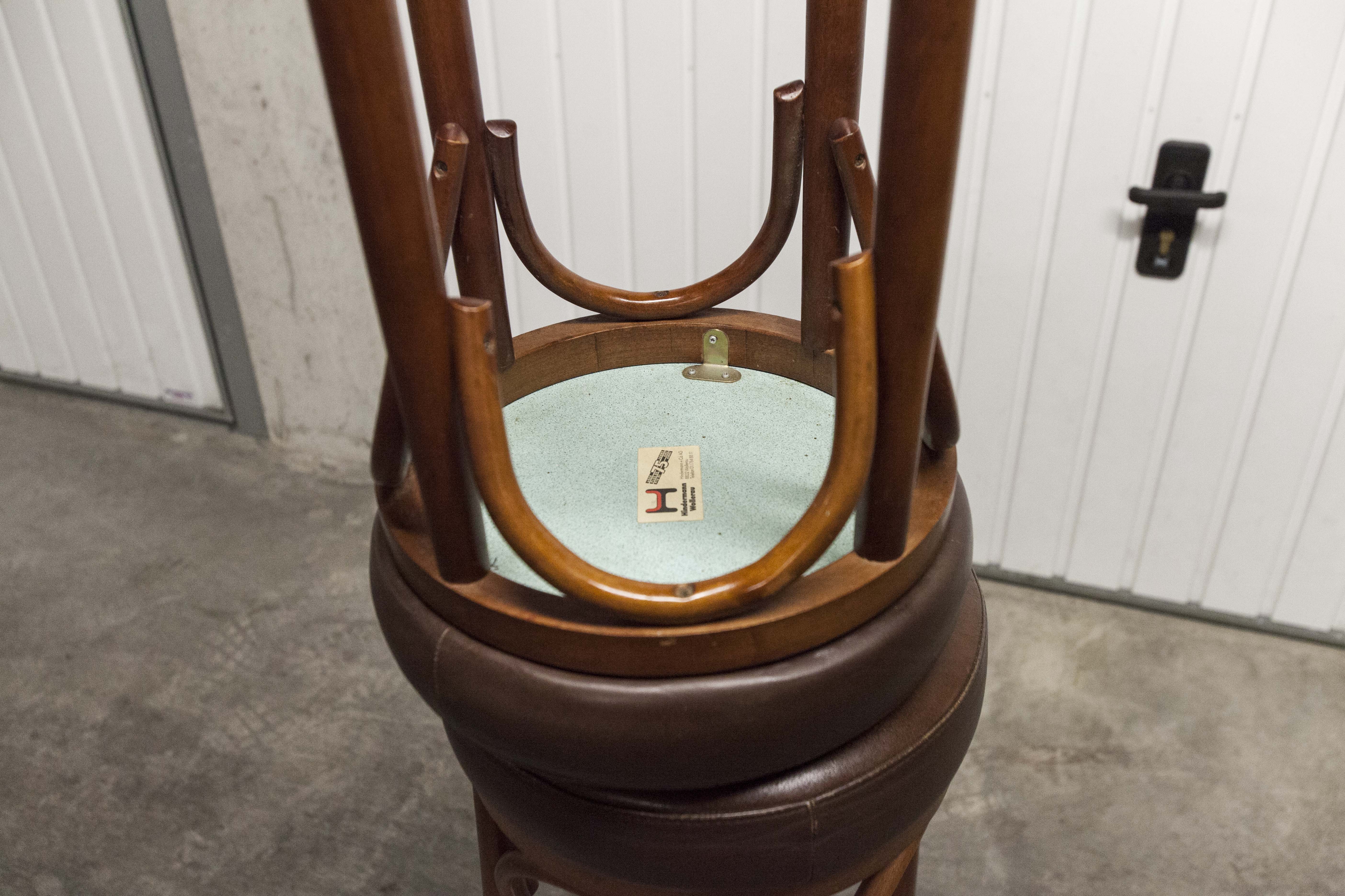 Pair bar stools Hindermann Wellereau