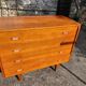 Compass leg chest of drawers