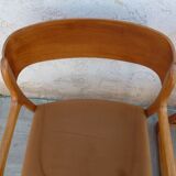 Pair of Baumann armchairs model sled