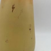 Legras Art Nouveau vase in enameled glass with flower decoration