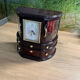 Jewelry cabinet with clock