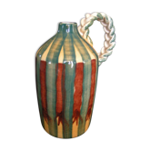 Vallauris pitcher in glazed earth