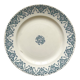 Round ironstone dish Rhodes, Longwy