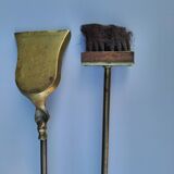 Nécessaire de cheminée en bronze