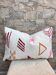 Handmade cushion cover in Berber wool: Moroccan Kilim cushion.