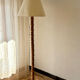 Lampadaire en bois tourné
