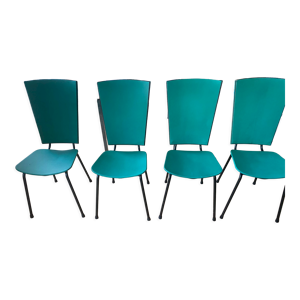 4 chaises années 60,