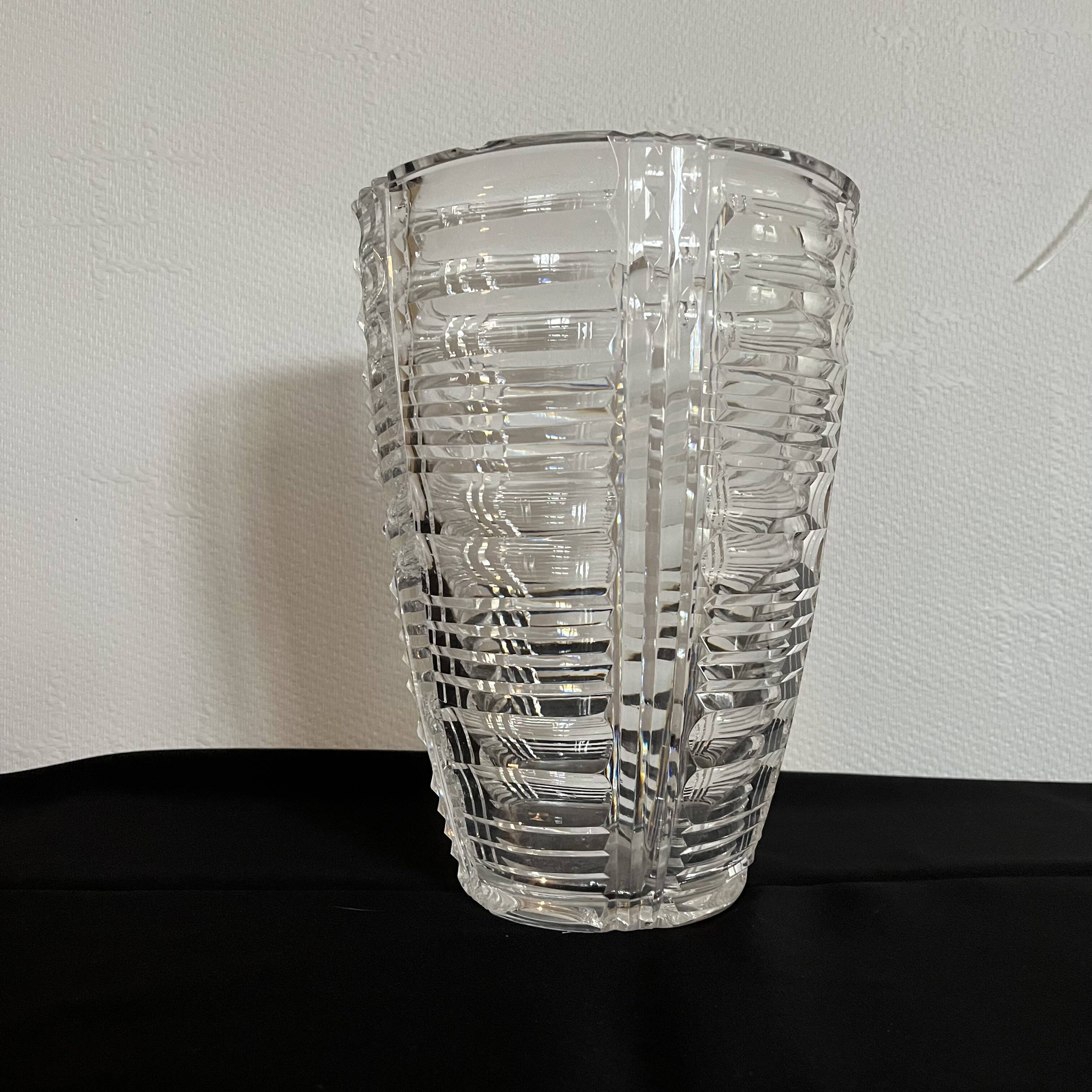 Vase cristal