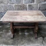 Mountain brutalist table