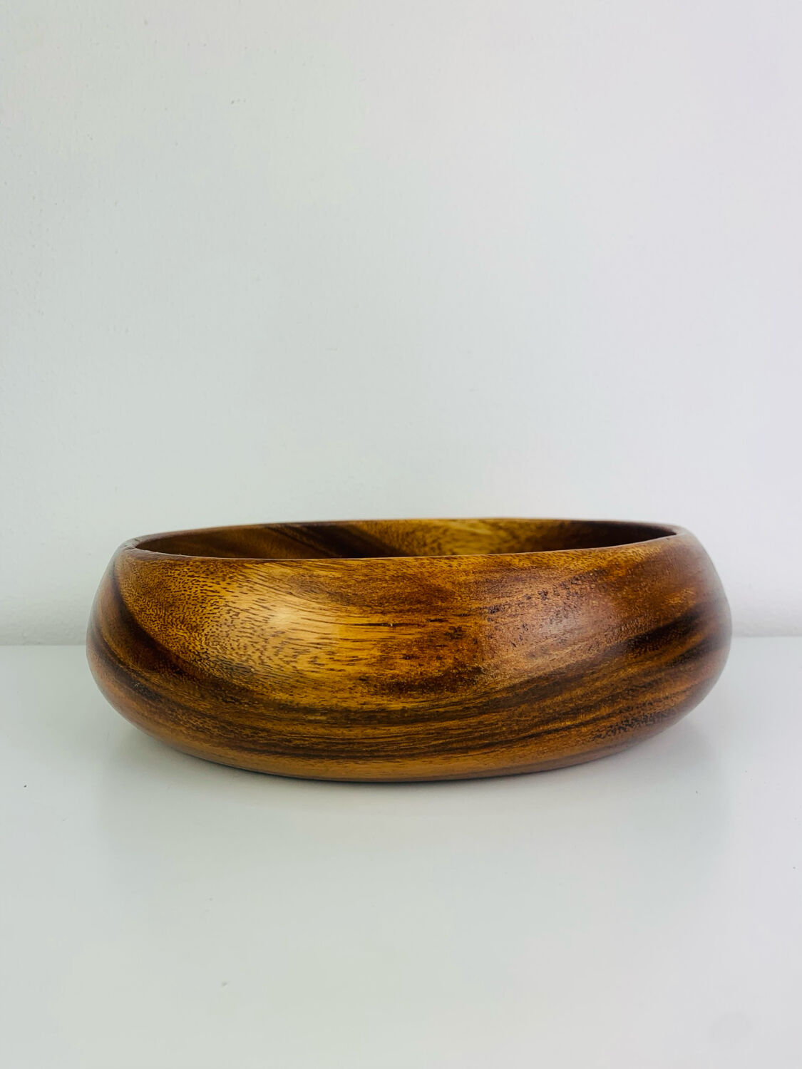 Scandinavian teak fruit bowl, 1960s