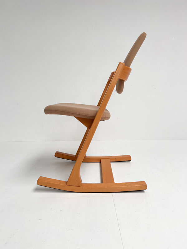 Chaise Pendulum Balance Stokke par Peter Opsvik, années 1980