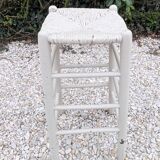 Shabby patina high bar stool