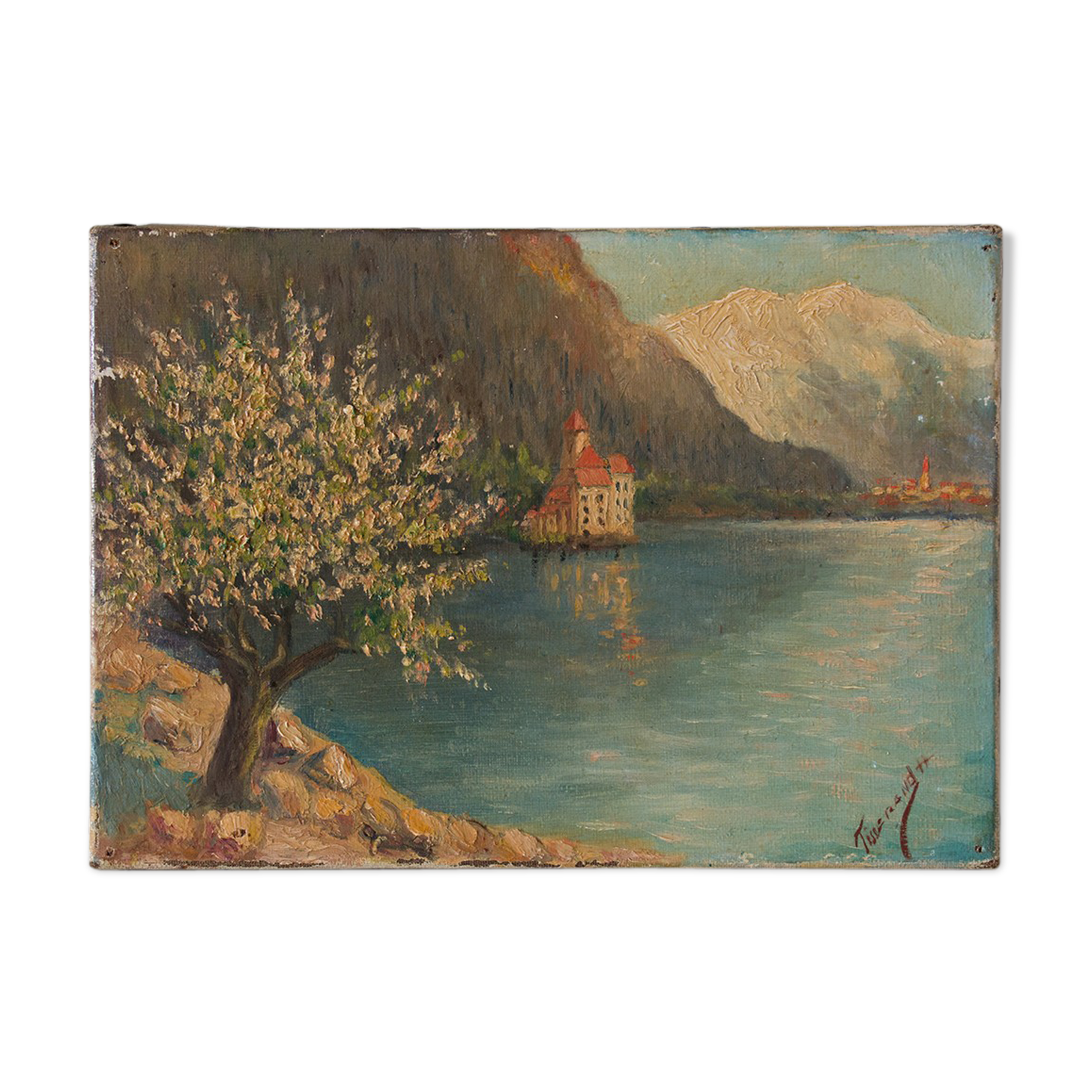 Painting "Mountain Lake"