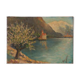 Painting "Mountain Lake"