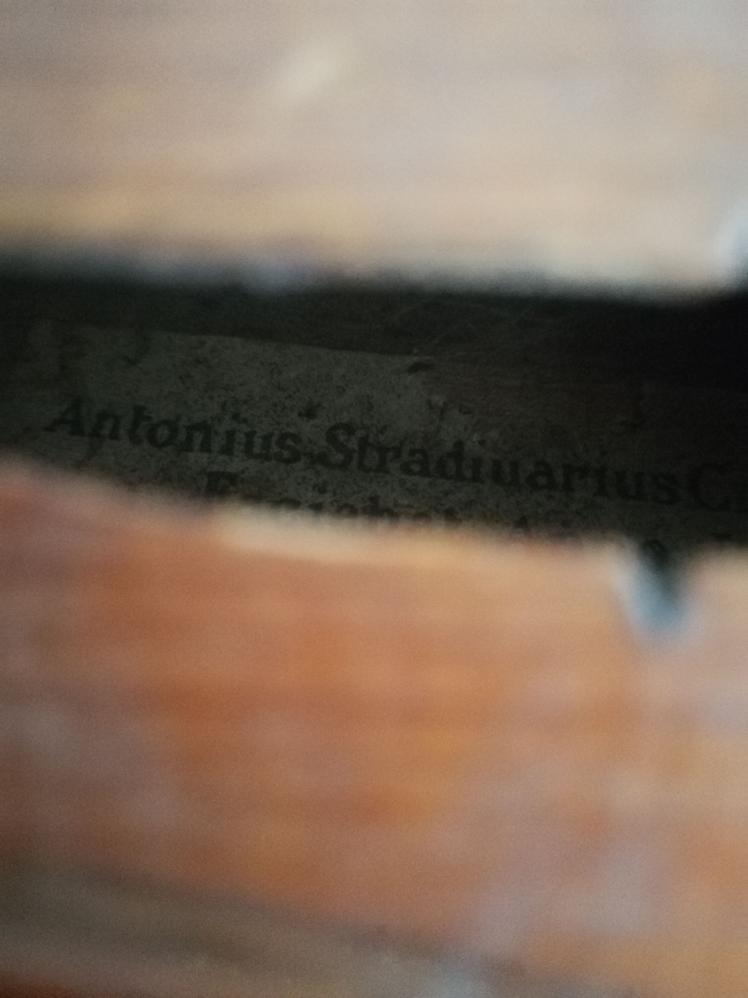 Violin'' Antonius Stradivarius' '
