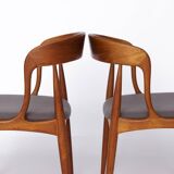 Set of 6 Johannes Andersen Chairs – Model 16, Teak Dining Chairs, Uldum