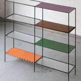 2-piece abstracta shelving unit by Poul Cadovius, Danish design, 1960’s