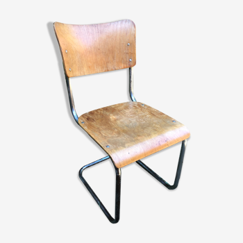 Modernist chair S43 by Mart STAM Bauhaus circa 1930
