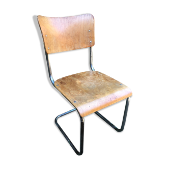 Modernist chair S43 by Mart STAM Bauhaus circa 1930