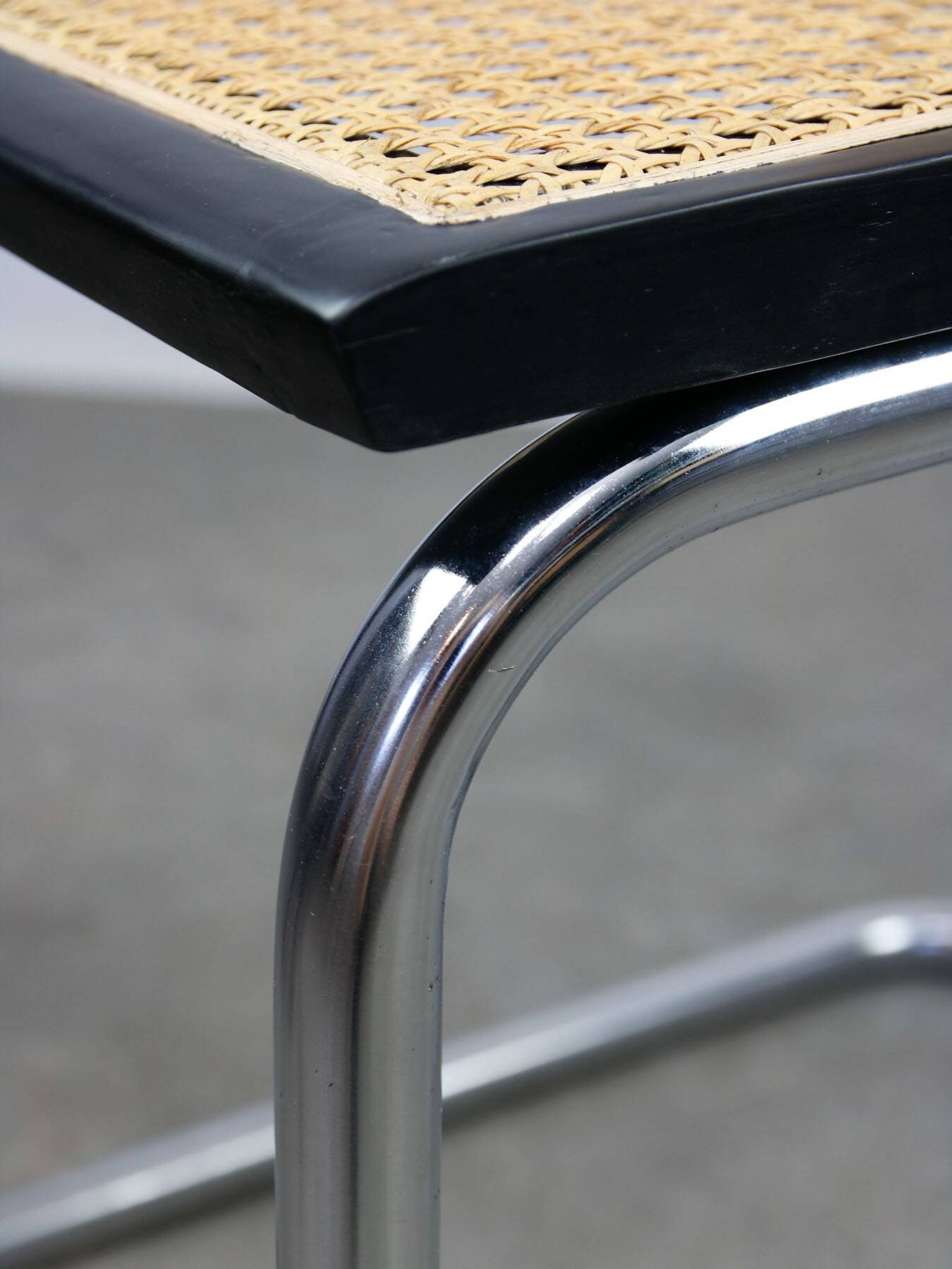 Fauteuil vintage Cesca B64 par Marcel Breuer