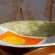 Large dish ceramic Vallauris by G. Valentine the archangels