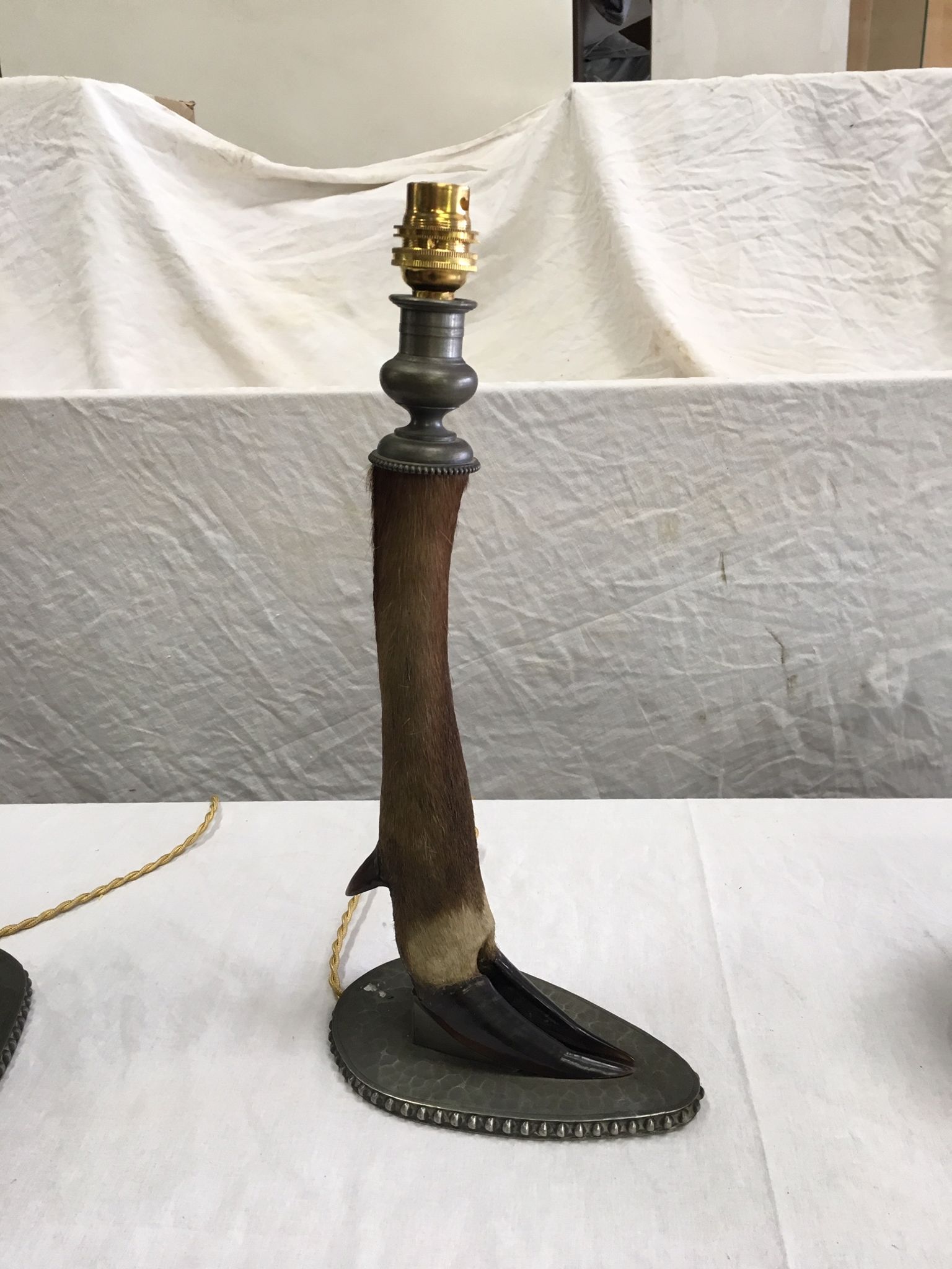 Doe foot lamps
