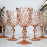 6 glasses a rose wine