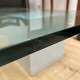 Table basse design martinelli luce "metafora", lella & massimo vignelli