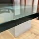 Table basse design martinelli luce "metafora", lella & massimo vignelli