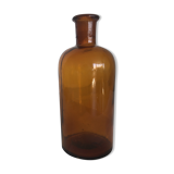 Amber glass bottle