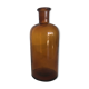 Amber glass bottle