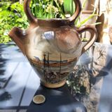 Ceramic goat pitcher