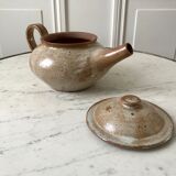 Artisanal sandstone teapot 70s