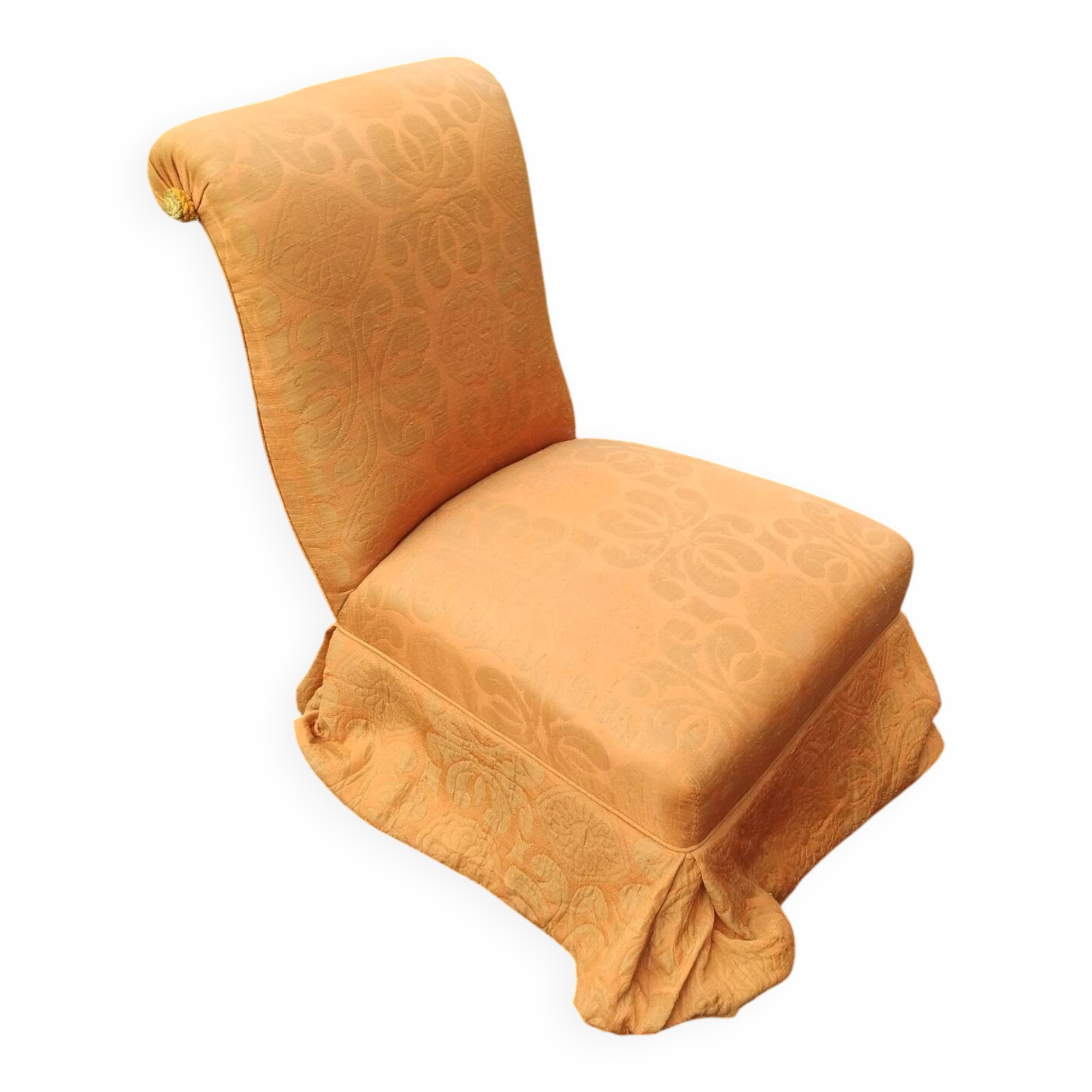 Fauteuil chauffeuse ancienne époque Napoléon III louis xvi