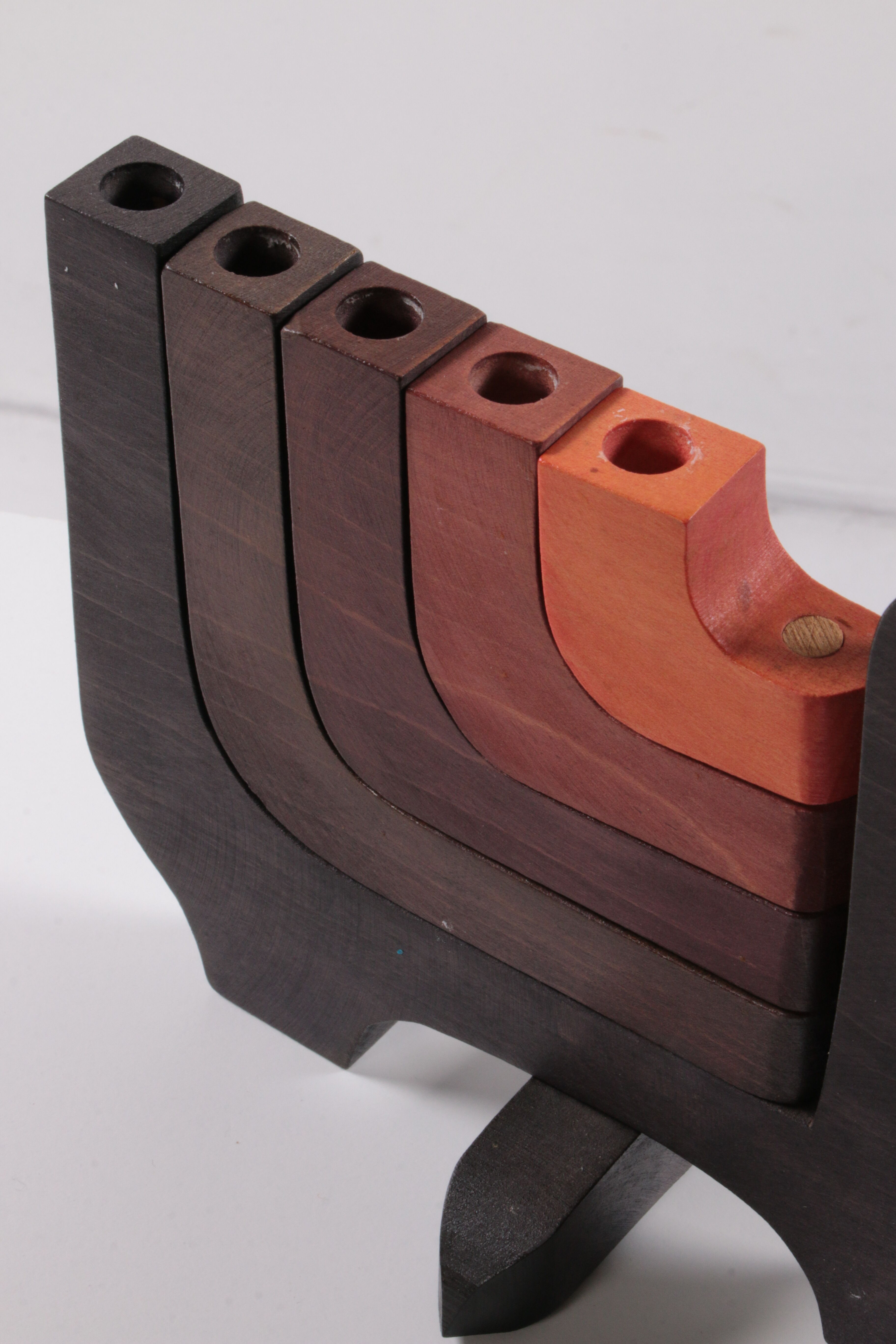 Handmade candle holder design by Don Shoemaker, 1970 Mexico