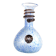Coloured vase in blue and white glass paste – Murano bottle Italy