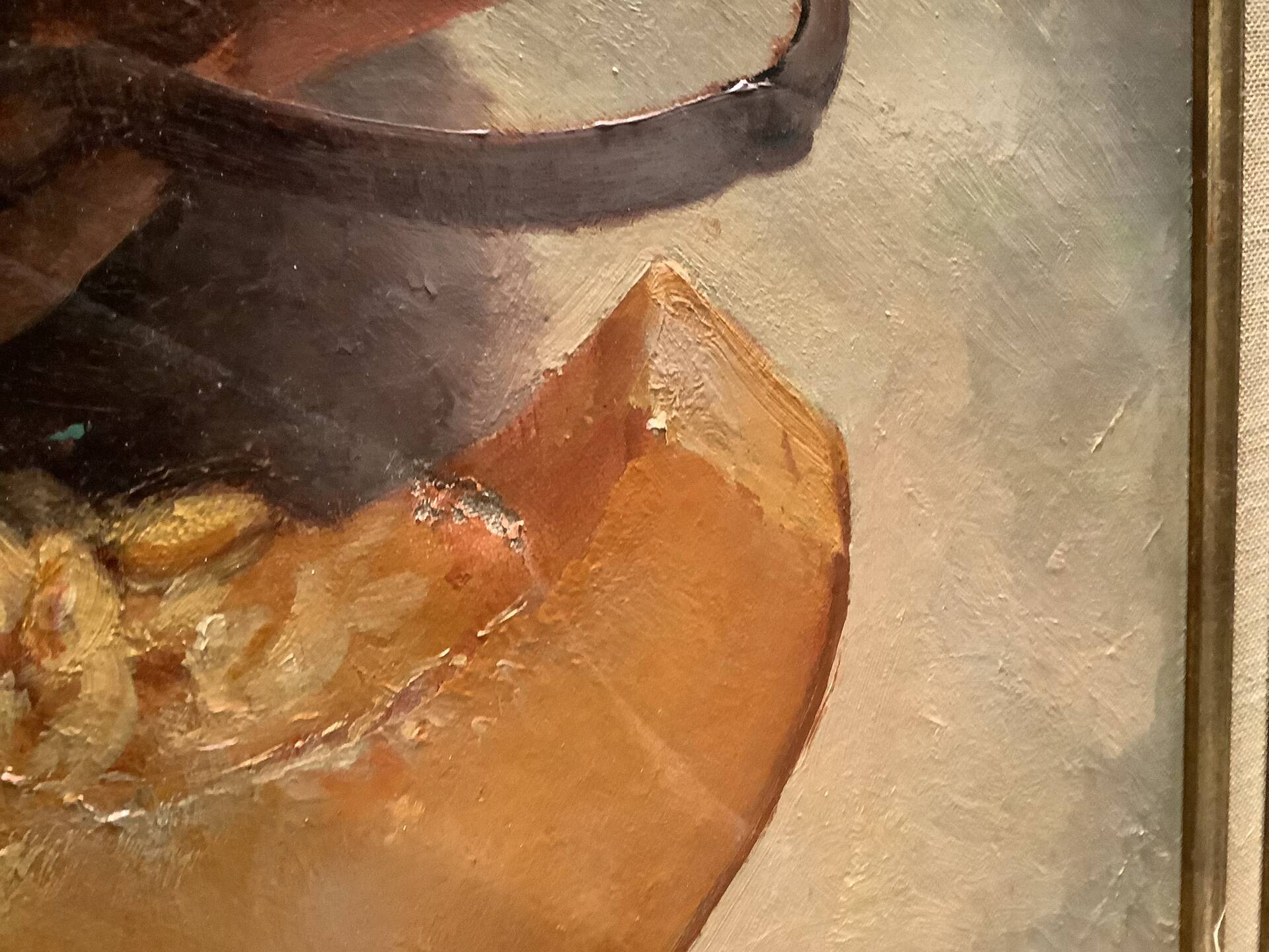 Peinture Nature morte signée LEROY