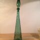 Bottle Empoli Italian glass green 58 cm