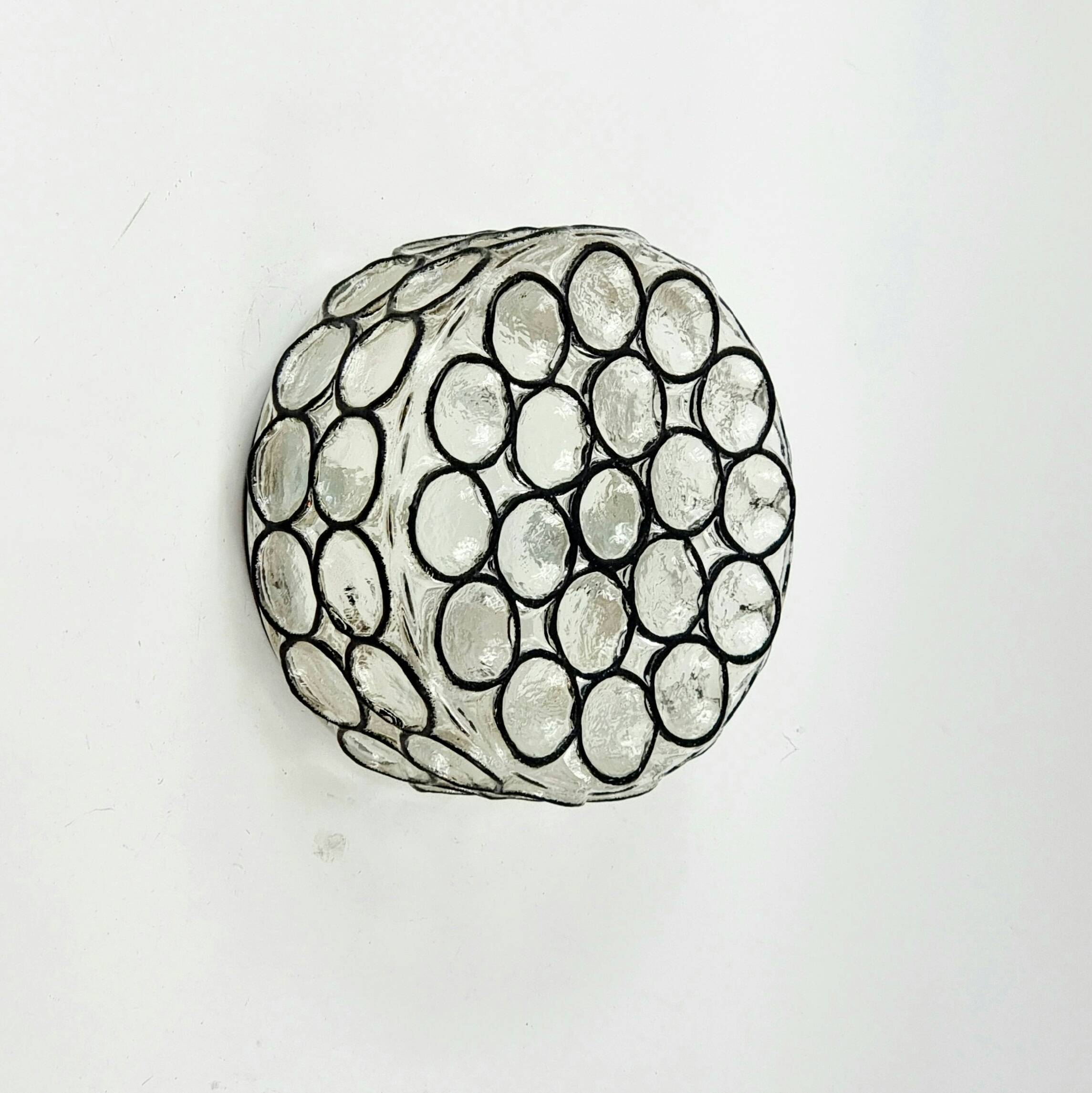 Mid-Century Modern Glass Ceiling Lights from Limburg, 1960s/1970s