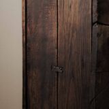 Antique mountain wardrobe in solid oak – 19th century