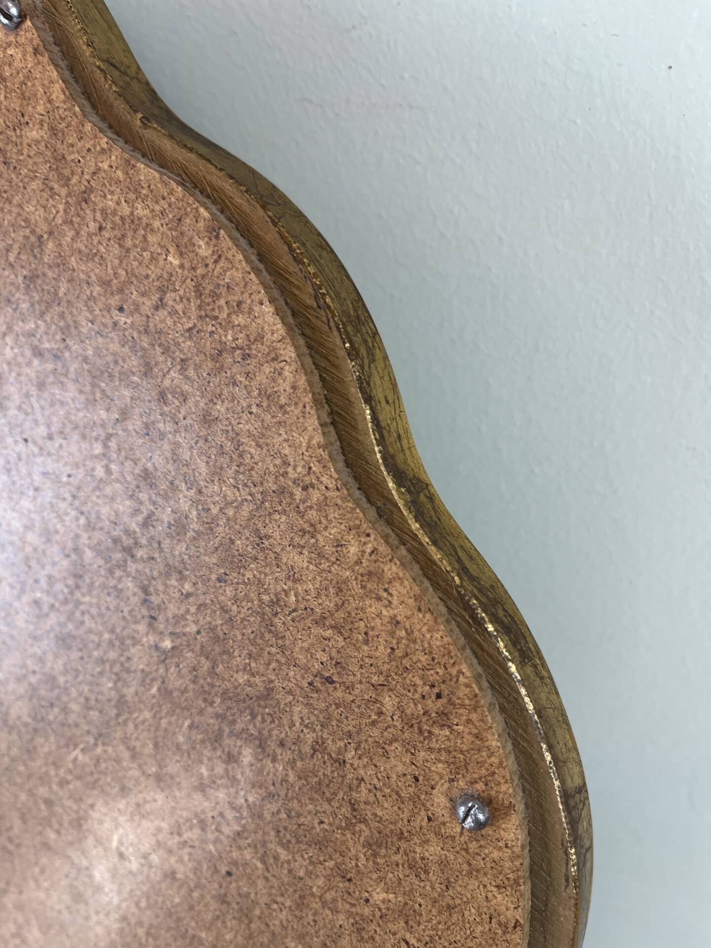 Antique gilded mirror in Louis XV style