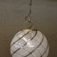 Murano glass ball chandelier from the 70s.