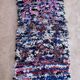 Tapis Berbère Boucherouite coloré - 76 x 176 cm