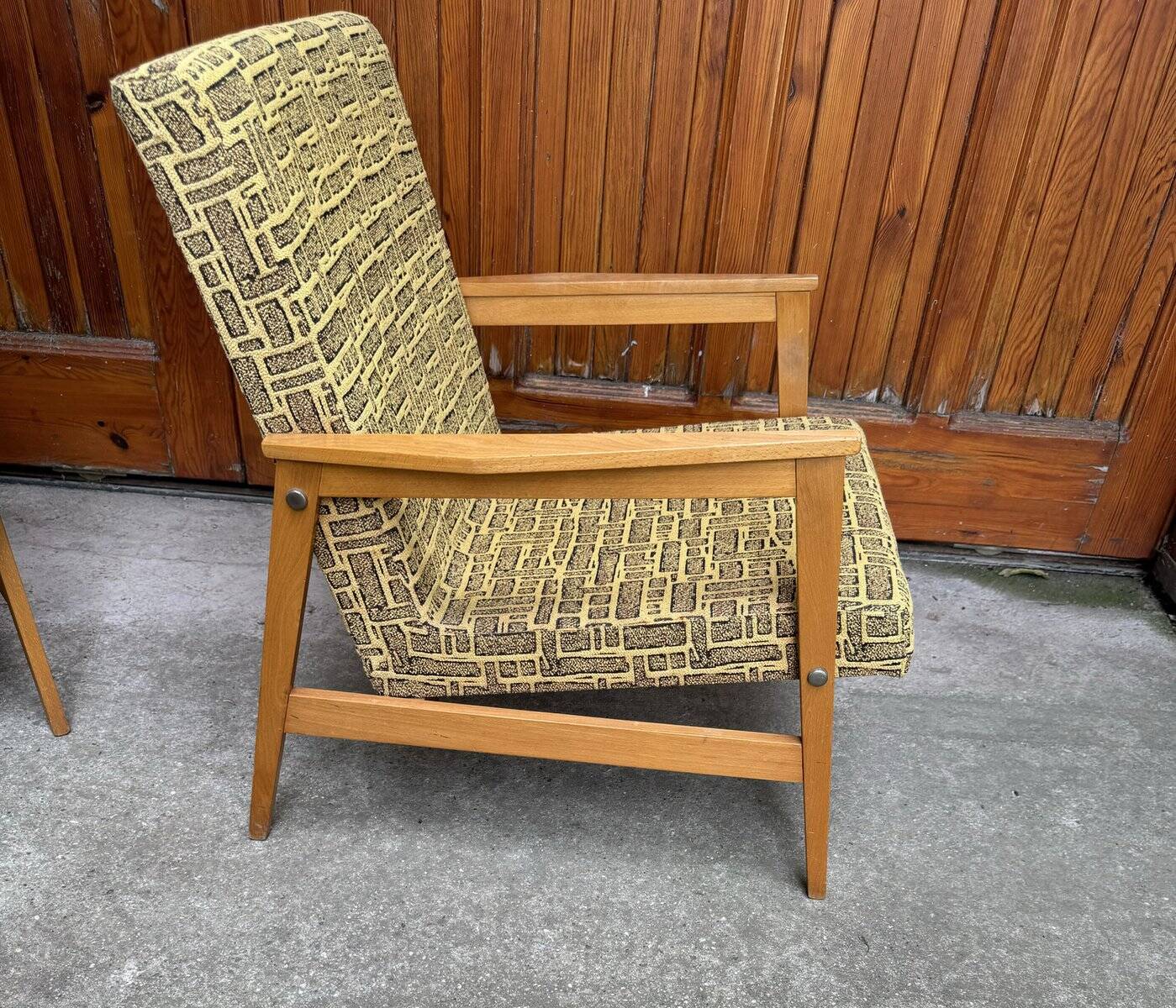 Ensemble de fauteuils du milieu du siècle Györgyi, années 1960