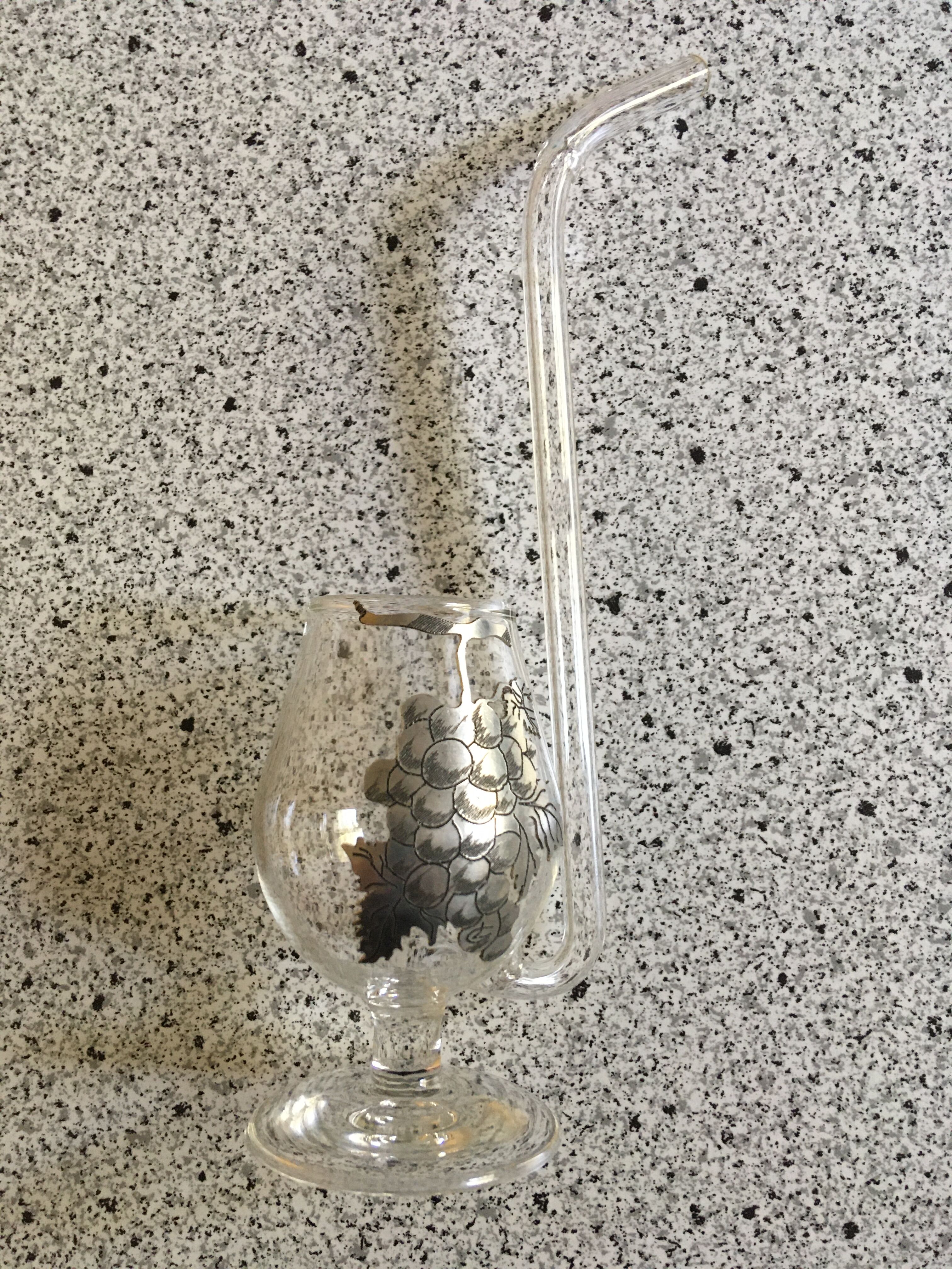 Glass pipe in Cognac and Armagnac