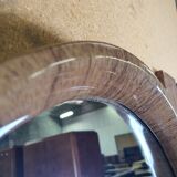 Wall coat hanger with mirror, 50s