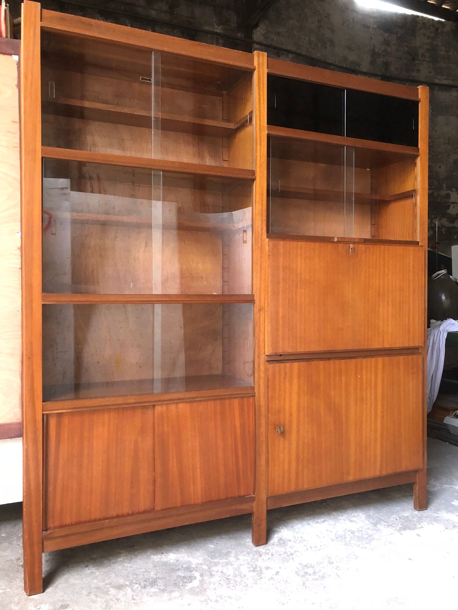 Library 50s Emile furniture Lord french vintage