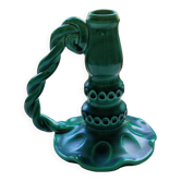 Ceramic candle holder.