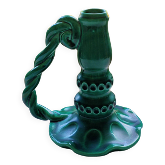 Ceramic candle holder.