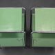 Pair of Bauhaus bedside tables, 1930, Czechoslovakia